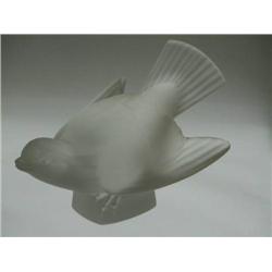 LaLique Frosted Bird