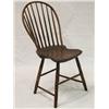Image 1 : NE Windsor Bow-back Shield Seat Side Chair ca.1730