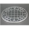 Image 1 : Sterling Crystal Trivet 7 inch
