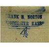 Image 4 : Frank B. Norton Worcester Mass. 4 Gal Stoneware Crock