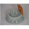 Image 3 : Vintage Green Lustre Open Salt with Bird HJ 1719