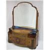 Image 1 : Art Deco Dresser Marquetry Beveled Mirror Vanity