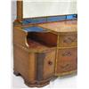 Image 2 : Art Deco Dresser Marquetry Beveled Mirror Vanity