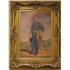 Image 1 : General Lee, Oil on Canvas, Civil War Portrait