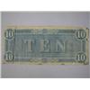 Image 2 : 1864 Authentic $10 Confederate Note Bill Money