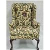 Image 2 : Queen Anne Crewel Work, Shell Carved Cabriole Chair