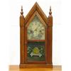 Image 1 : 1885 Waterbury Conn. Steeple Shelf Clock Beehive Scene