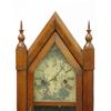 Image 2 : 1885 Waterbury Conn. Steeple Shelf Clock Beehive Scene