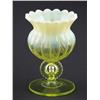 Image 1 : Ca. 1900 Opal Open (Beaded Panels) Vase