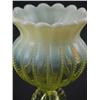 Image 3 : Ca. 1900 Opal Open (Beaded Panels) Vase