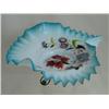 Image 2 : Turquoise Ruffled Cased Glass Card Receiver