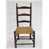 Image 1 : 1870 NE Shaker Ladder-back Chair, Splint Seat