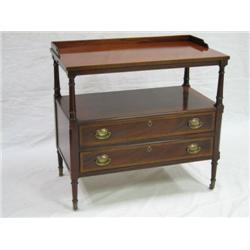 Mahogany Tea Cart Hickory Chair Co. 