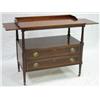Image 2 : Mahogany Tea Cart Hickory Chair Co. 