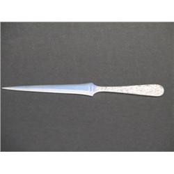 S.Kirk Sons Sterling REPOUSSE Letter Opener c1925