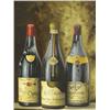 Image 2 : Peter Young, Wine Bottles, Oil on Canvas