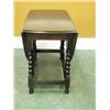 Image 2 : Ca. 1920 English Barley Twist Gate Leg Table