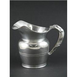 Walker Hall Sheffield Pewter Pitcher Greyhound