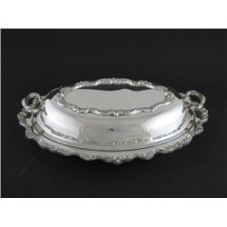 Poole Silver Co.Vegetable Dish with Cover