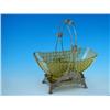 Image 1 : Victorian Middletown Silver Co. Bride's Basket EAPG