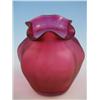 Image 2 : Loetz iridescent Cranberry Vase