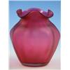 Image 3 : Loetz iridescent Cranberry Vase