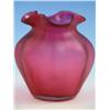 Image 4 : Loetz iridescent Cranberry Vase