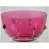Image 3 : Five Art Glass Bowl with Rigaree