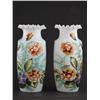 Image 1 : Pair Hand-blown Vases Mirrored-Image, Bristol