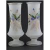 Image 1 : Pair Hand-blown Vases Mirrored-Image, Bristol