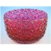 Image 1 : EAPG Daisy and Button Cranberry Deep Finger Bowl