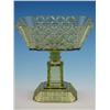 Image 1 : EAPG Valencia Waffle, Square Compote Apple Green