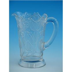 EAPG Beaded Tulip Milk Pitcher