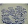 Image 2 : Ca. 1940 Rorstrand Mulberry Transferware Castle