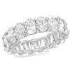 Image 1 : 14K White Gold 5.54CTW Diamond Ring, (VS2/G-H)