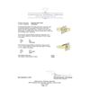 Image 5 : 0.57 ctw Diamond Wedding Ring Soldered To Band - 14KT Yellow Gold