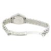 Image 4 : Rolex Ladies Stainless Steel Quickset Mother Of Pearl Diamond & Emerald Datejust