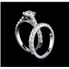 Image 3 : 1.30 ctw Diamond Ring - 14KT White Gold