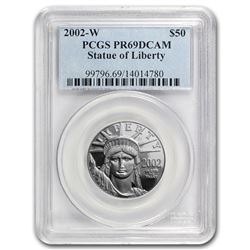2002-W 1/2 oz Proof Platinum American Eagle PR-69 PCGS