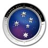 Image 1 : 2012 Australia Silver $5 Color Domed Crux Southern Sky Proof