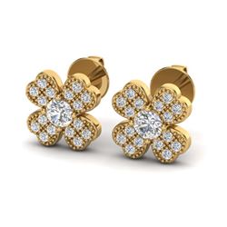 0.77 ctw VS/SI Diamond Solitaire Ring 14K Rose Gold