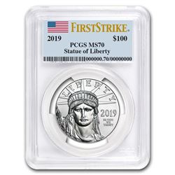 2019 1 oz Platinum American Eagle MS-70 PCGS (FirstStrike®)