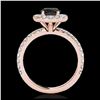 Image 2 : 1.07 ctw H-SI/I Diamond Necklace 10K Rose Gold