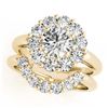 Image 1 : 5.02 ctw Tourmaline & Diamond Ring 14K Yellow Gold