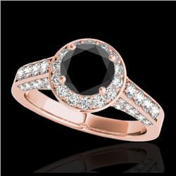1.20 ctw VS/SI Diamond Earrings 18K Yellow Gold