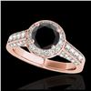 Image 1 : 1.20 ctw VS/SI Diamond Earrings 18K Yellow Gold