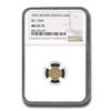 Image 1 : 1876 Indian Round 50 Cent Gold MS-65 NGC (PL\, BG-1060)
