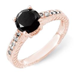 1.0 ctw VS/SI Diamond Ring 18K Rose Gold