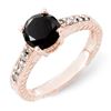 Image 1 : 1.0 ctw VS/SI Diamond Ring 18K Rose Gold
