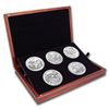 Image 1 : 2016 5 oz Silver ATB 5-Coin Set (Elegant Display Box)